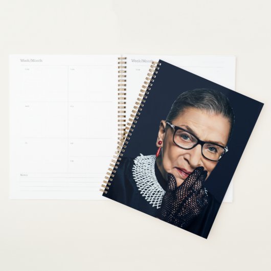 Ruth Bader Ginsburg Planner (Display)