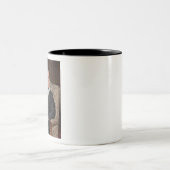 Ruth Bader Ginsburg Portret Tweekleurige Koffiemok (Center)