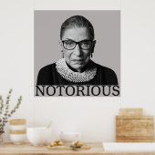 Ruth Bader Ginsburg Poster (Keuken)