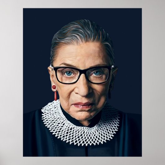 Ruth Bader Ginsburg Poster (Voorkant)