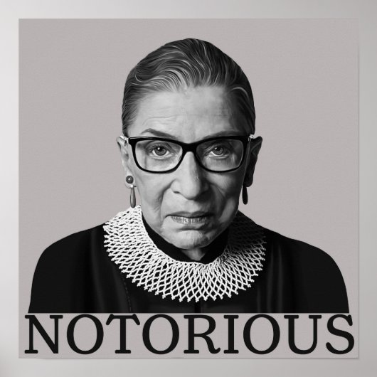 Ruth Bader Ginsburg Poster (Voorkant)
