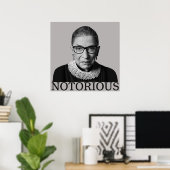 Ruth Bader Ginsburg Poster (Thuiskantoor)