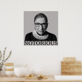 Ruth Bader Ginsburg Poster (Keuken)