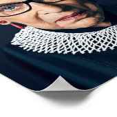 Ruth Bader Ginsburg Poster (Hoek)