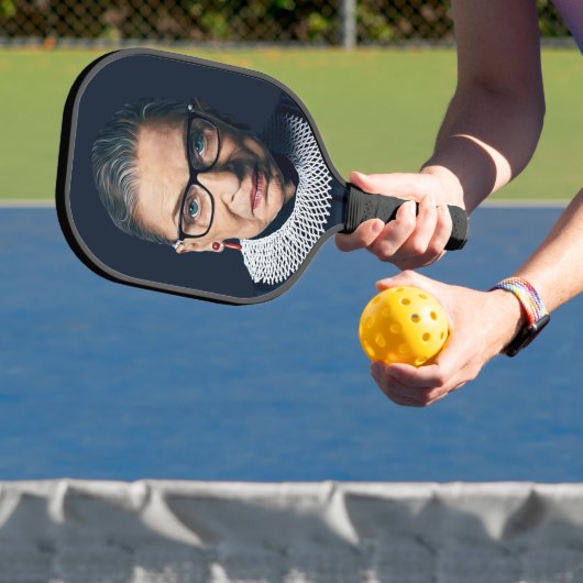 Ruth Bader Ginsburg Poster Pickleball Paddle (Insitu)