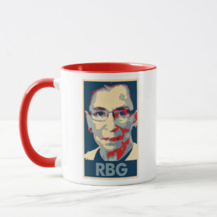 Ruth Bader Ginsburg Poster Political Parody Mok