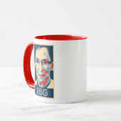 Ruth Bader Ginsburg Poster Political Parody Mok (Voorkant links)