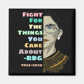 Ruth Bader Ginsburg Quote Magneet (Voorkant)