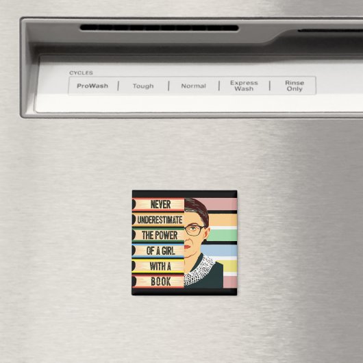 Ruth Bader Ginsburg Quote Magneet (Insitu (Vaatwasser))