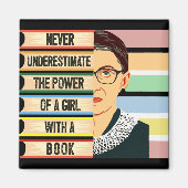 Ruth Bader Ginsburg Quote Magneet (Voorkant)