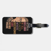 Ruth Bader Ginsburg RBG Bagagelabel (Achterkant horizontaal)