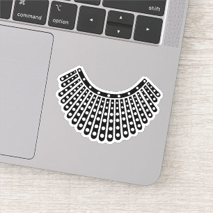 Ruth Bader Ginsburg, RBG Collar Sticker