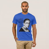 Ruth Bader Ginsburg RBG Death Memorial Honor Quote T-shirt (Voorkant volledig)