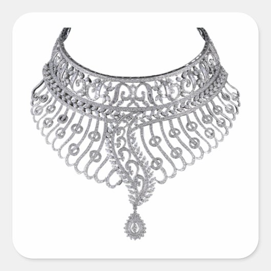 Ruth Bader Ginsburg RBG Dissent Collar Dames Vierkante Sticker (Voorkant)