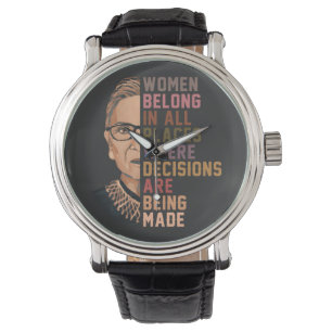 Ruth Bader Ginsburg RBG Horloge
