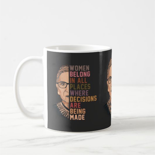 Ruth Bader Ginsburg RBG Koffiemok (Links)