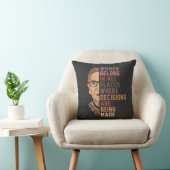 Ruth Bader Ginsburg RBG Kussen (Stoel)