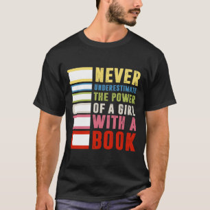 Ruth Bader Ginsburg RBG Quote Meisje Met Boek Vrou T-shirt