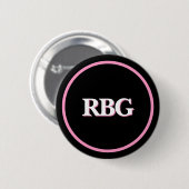Ruth Bader Ginsburg RBG Ronde Button 5,7 Cm (Voorkant /achterkant)