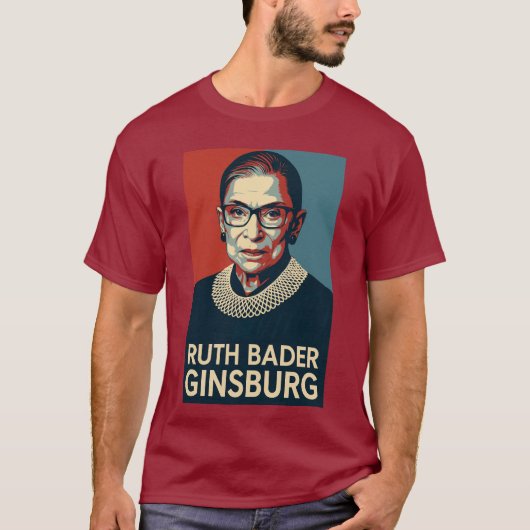Ruth bader Ginsburg RBG T-shirt (Voorkant)