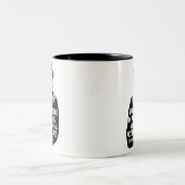 Ruth Bader Ginsburg RBG Tweekleurige Koffiemok (Center)