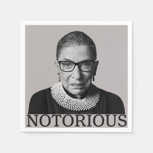 Ruth Bader Ginsburg Servet (Voorkant)