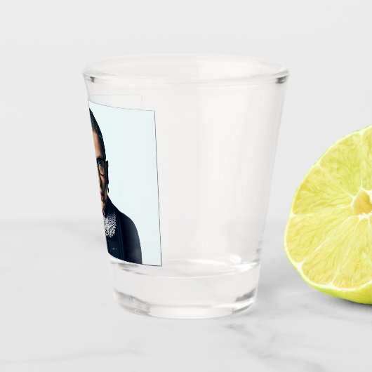 Ruth Bader Ginsburg Shot Glas (Rechts)