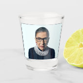 Ruth Bader Ginsburg Shot Glas (Voorkant)