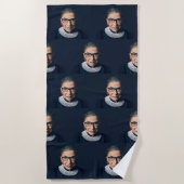 Ruth Bader Ginsburg Strandlaken (Voorkant)