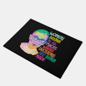 Ruth Bader Ginsburg Vrouwen horen overal thuis Deurmat (Schuin)