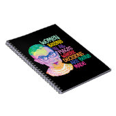 Ruth Bader Ginsburg Vrouwen horen overal thuis Notitieboek (Rechterzijde)