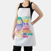 Ruth Bader Ginsburg Vrouwen horen overal thuis Schort (Insitu)