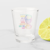 Ruth Bader Ginsburg Vrouwen horen overal thuis Shot Glas (Achterkant)