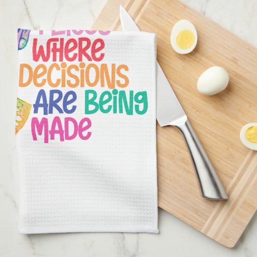 Ruth Bader Ginsburg Vrouwen horen overal thuis Theedoek (Quarter Fold)