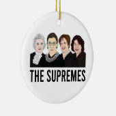 Ruth Bader Ginsburg, Vrouwen in het Hooggerechtsho Keramisch Ornament (Rechts)