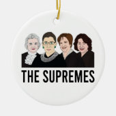 Ruth Bader Ginsburg, Vrouwen in het Hooggerechtsho Keramisch Ornament (Voorkant)