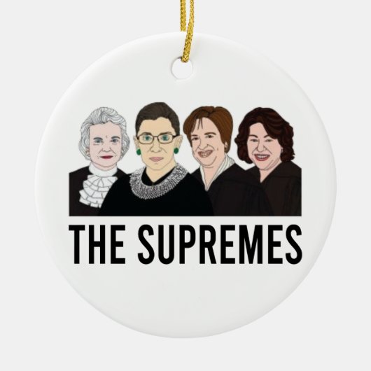 Ruth Bader Ginsburg, Vrouwen in het Hooggerechtsho Keramisch Ornament (Voorkant)