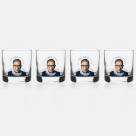 Ruth Bader Ginsburg Whisky Glas