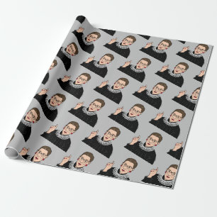RUTH BADER GINSBURG Wrapping Paper Cadeaupapier