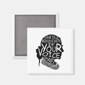 ruth bader ginsburg , zeg maar je mening , notorio magneet (Voorkant / Achterkant)