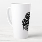 Ruth Bader spreekt je geest zelfs als je stem goed Latte Mok (Linkerhoek)