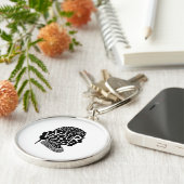 Ruth Bader spreekt je geest zelfs als je stem goed Sleutelhanger (Zijkant)