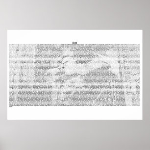 Ruth-boek (volledige KJV-tekst) Poster