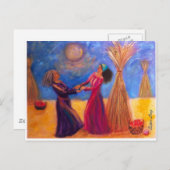 Ruth en Naomi Briefkaart (Voorkant / Achterkant)