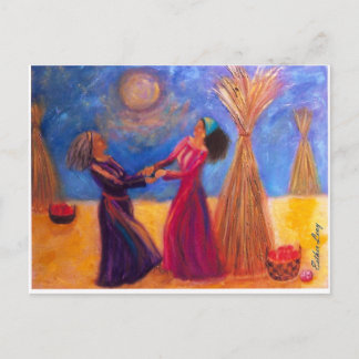 Ruth en Naomi Briefkaart