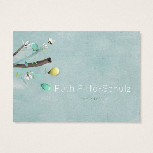 Ruth Fitta-Schulz - Lemon tree and Little Bee 2017 Visitekaartjes (Achterkant)