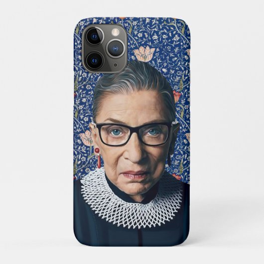 Ruth Ginsburg met Medway Tapestry Case-Mate iPhone Case (Achterkant)