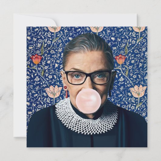 Ruth Ginsburg Roze gom Medway Tapestry (Voorkant)