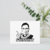 Ruth - I Dissent Briefkaart (Staand voorkant)