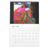 Ruth Kedar Kunstkalender 2026 in Zwart Kalender (Mar 2027)